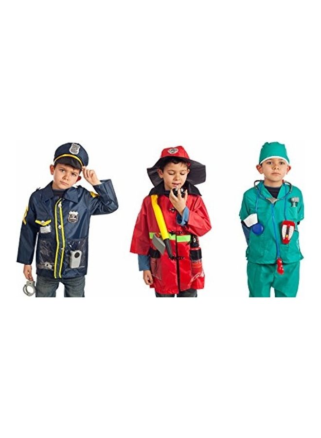 3-Piece Costume With Accessories 14.4inch