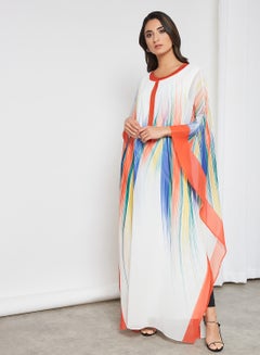 Beads Embellished Kaftan Multicolour