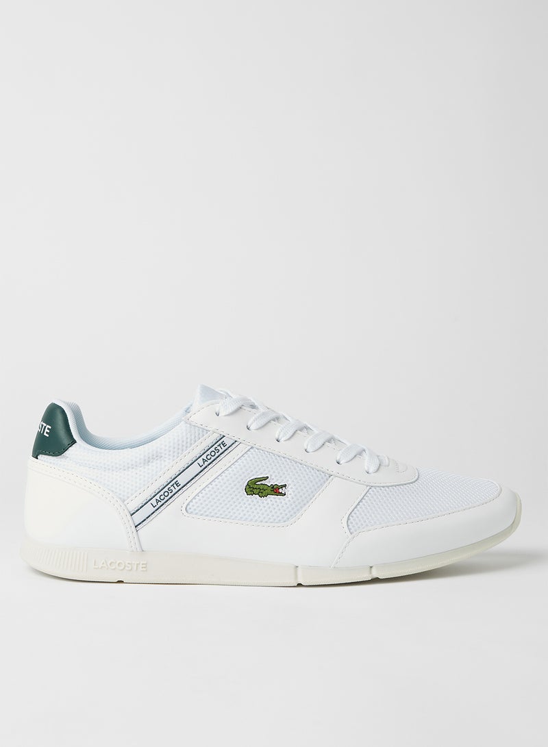LACOSTE - Menerva Sport Sneakers White/Dark Green - Image 1
