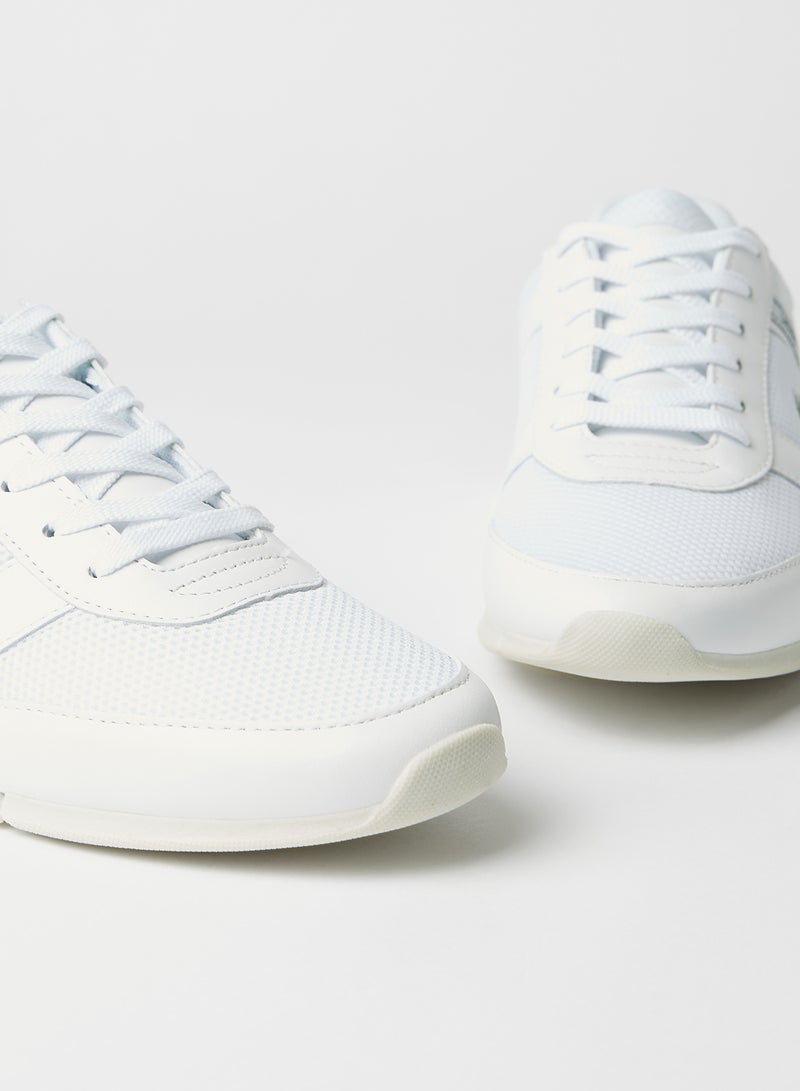 LACOSTE - Menerva Sport Sneakers White/Dark Green - Image 1