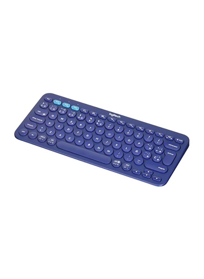 Logitech - K380 Bluetooth Keyboard Blue - Image 1