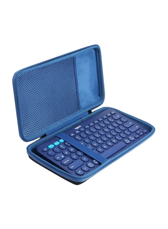 Logitech - K380 Bluetooth Keyboard Blue - Image 1