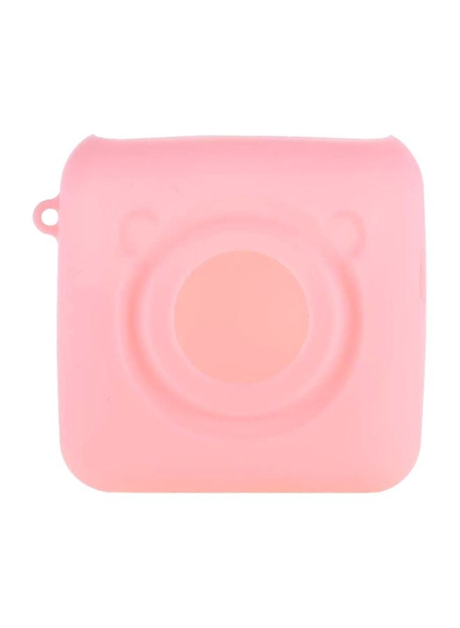 Aibecy Protecive Silicone Case For PeriPage A6 Thermal Printer Pink  - Image 1