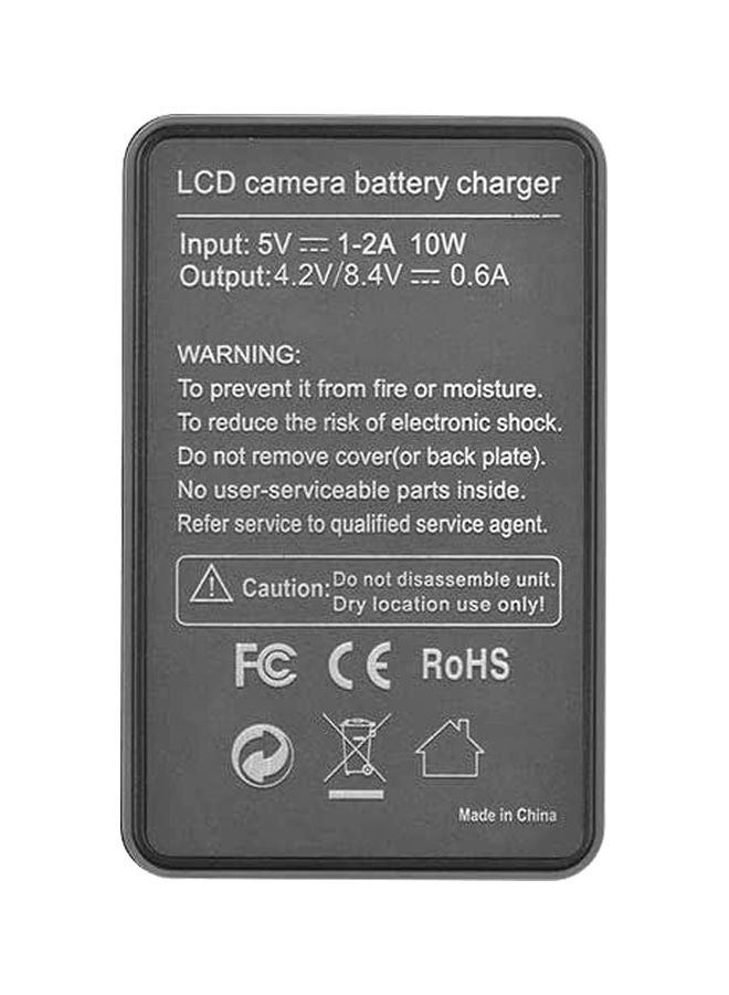 أندوير - شاحن بطارية كاميرا بمنفذ USB أسود - Image 1