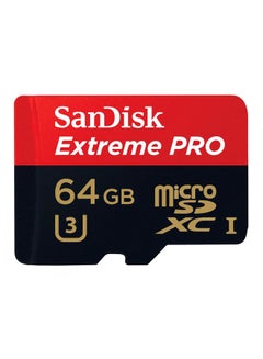 سانديسك محول بطاقة Micro SDXC إكستريم برو 64 GB  - Image 4