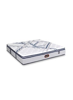 Comfy Valencia Mattress White/Blue/Grey 180x200cm  - Image 1