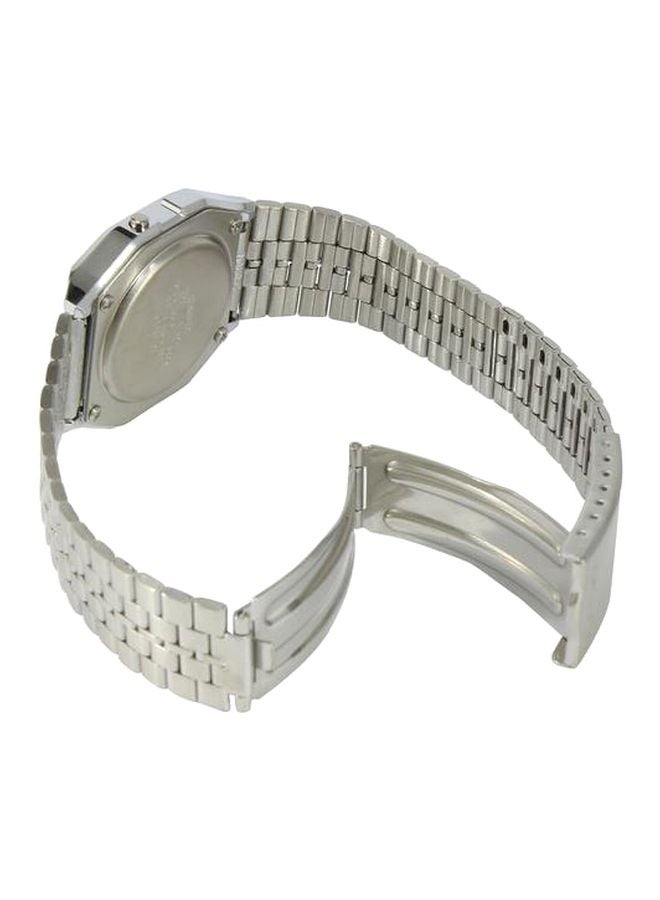 Men's Stainless Steel Digital Watch A159W-N1DF - 33 mm - Silver - v1619082647/N12370240A_8