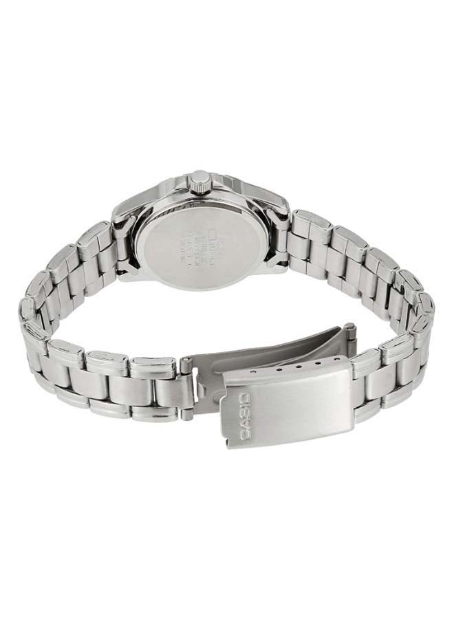 كاسيو ساعة يد كوارتز بعقارب طراز LTP-1215A-7B2DF مقاس 28 مم - لون فضي للرجال - Image 2