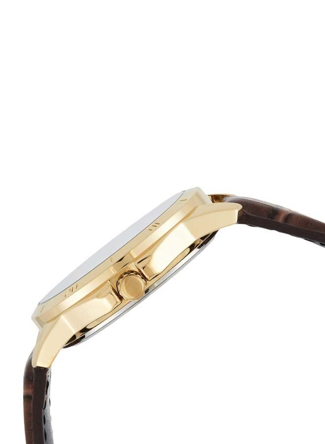 CASIO - Men's Water Resistant Analog Watch Mtp-V004GL-7AUDF - 47 mm - Brown - Image 1