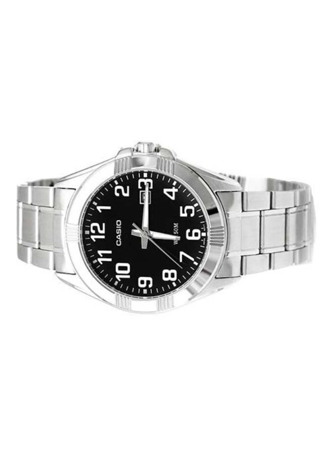 CASIO Men's Stainless Steel Analog Quartz Watch MTP-1308D-1BVDF - 45 mm - Silver - Image 2