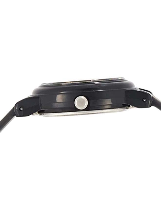 كاسيو ساعة يد بعقارب وسوار من الراتينج مقاومة للماء طراز LQ139AMV-1L - 25 مم - لون أسود للنساء - Image 5