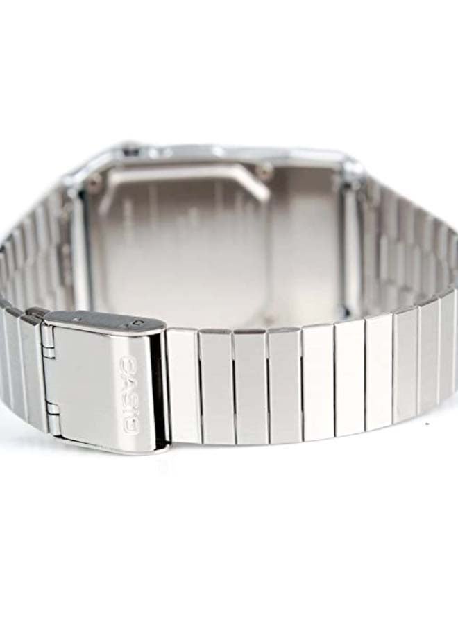 CASIO Men's Stainless Steel Digital Watch DBC-611-1D - 33 mm - Silver  - Image 3