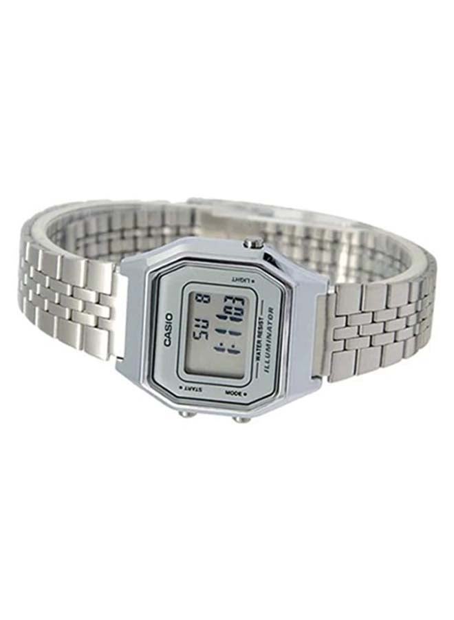 كاسيو ساعة يد كلاسيكية رقمية طراز LA680WA-7DF للنساء - Image 3