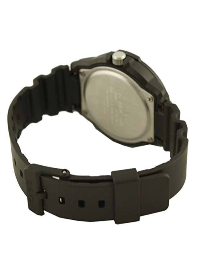 CASIO Men's Water Resistant Analog Watch MRW200H-1B2V - 45 mm - Black - Image 3