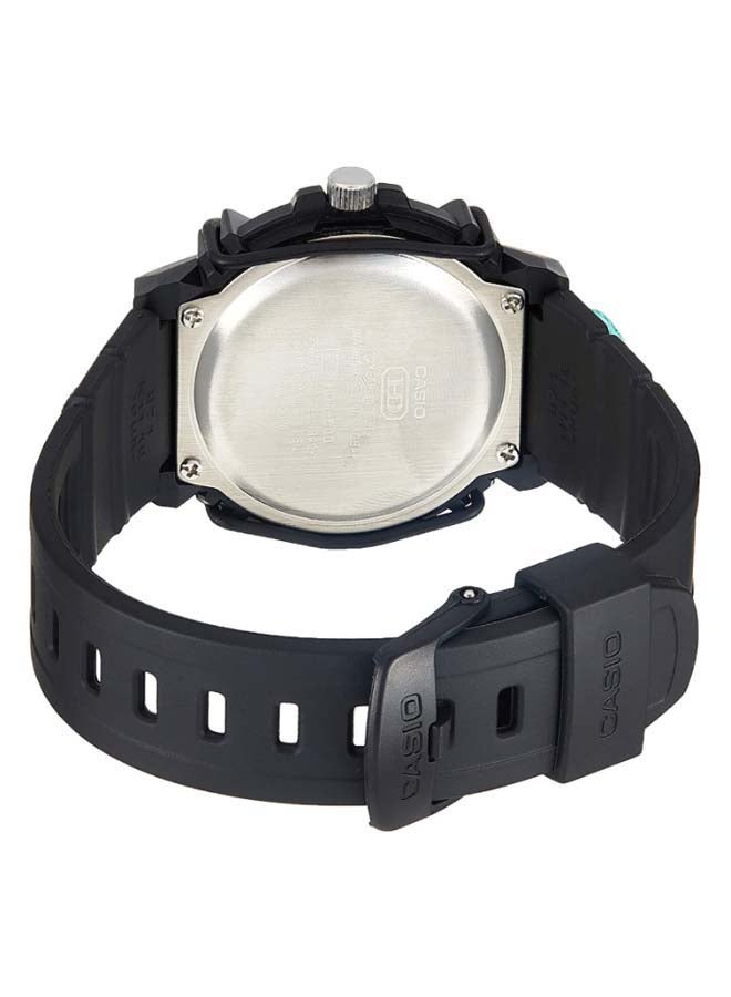 كاسيو ساعة يد شبابية بعقارب طراز HDA-600B-7BVDF مقاس 45 مم - لون أسود للرجال - Image 3