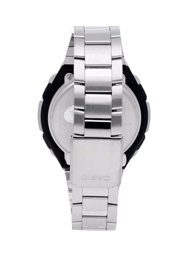 كاسيو ساعة يد رقمية من سلسلة يوث طراز AE-3000WD-1A - قياس 57 مم - لون فضي للرجال - Image 4