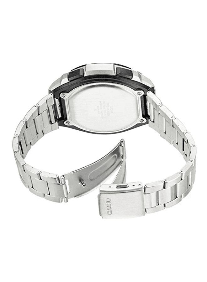 كاسيو ساعة يد رقمية من سلسلة يوث طراز AE-3000WD-1A - قياس 57 مم - لون فضي للرجال - Image 5