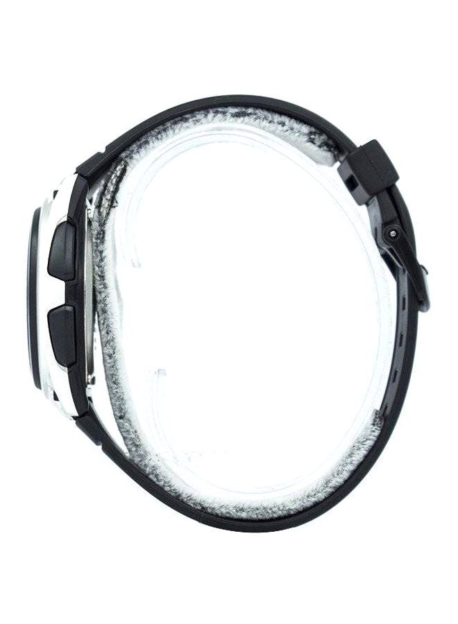 كاسيو ساعة يد شبابية بعقارب ورقمية طراز AW-82-1A - قياس 47 مم - لون أسود للرجال - Image 3