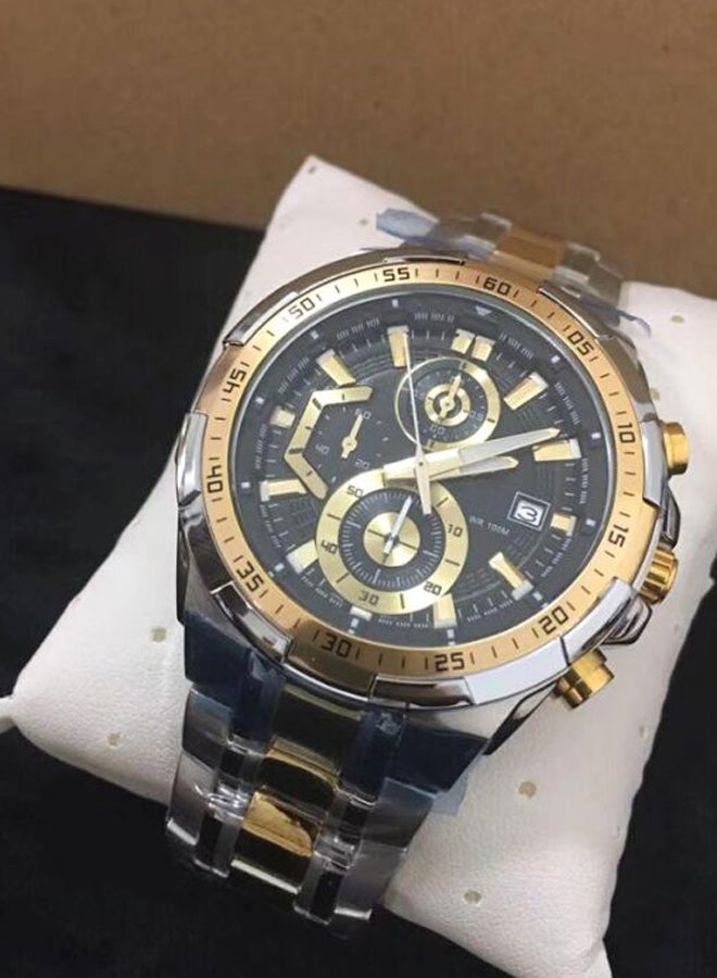 Men's Water Resistant Chronograph Watch EFR-539BK-1A