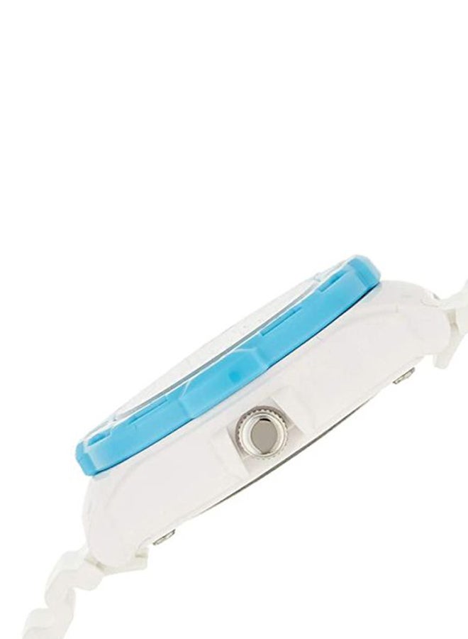 كاسيو ساعة يد بعقارب مقاومة للماء طراز LRW-200H-2B - مقاس 34 مم - لون أبيض للنساء - Image 4