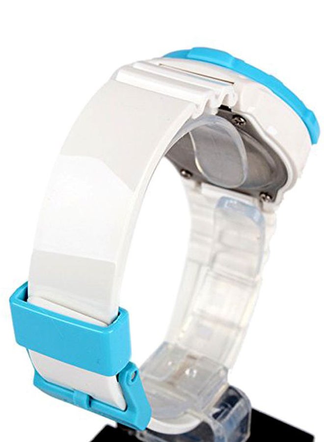 كاسيو ساعة يد بعقارب مقاومة للماء طراز LRW-200H-2B - مقاس 34 مم - لون أبيض للنساء - Image 5