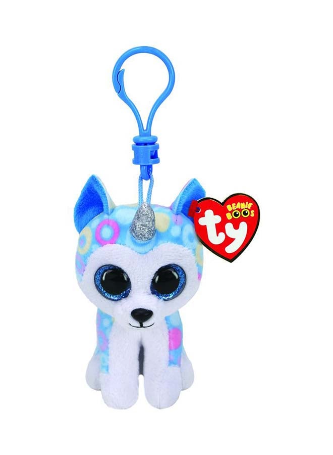 Ty Beanie Boos Husky Helena W/Horn Clip 3 inch 