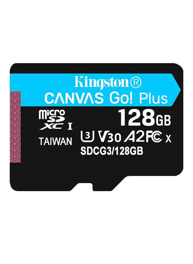 Kingston Canvas Go! Plus Micro SDXC I Memory Card Black/Blue/White  - Image 4