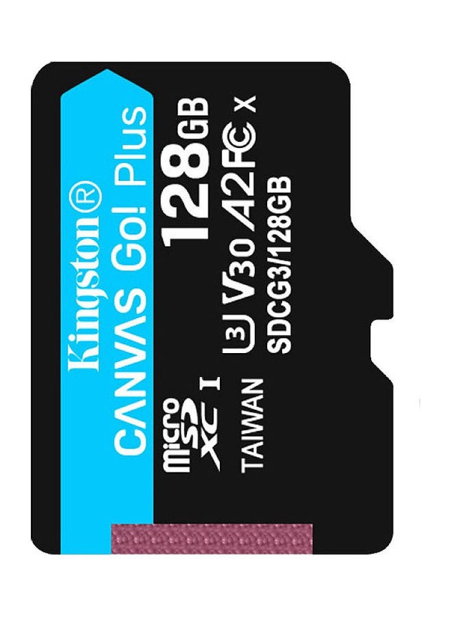 Kingston Canvas Go! Plus Micro SDXC I Memory Card Black/Blue/White  - Image 3