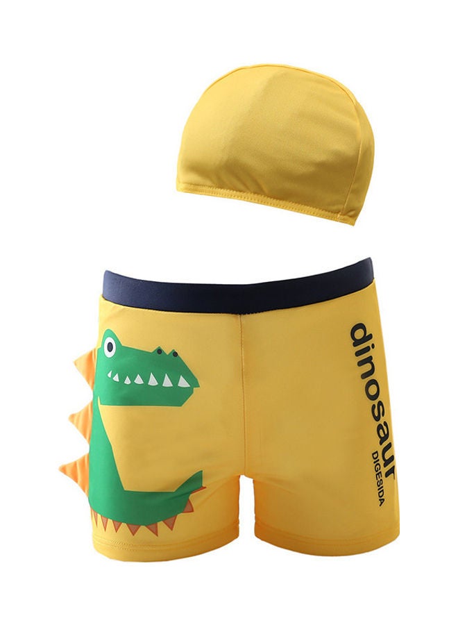 XiuWoo Kids Swimsuit Costume Set 110cm 