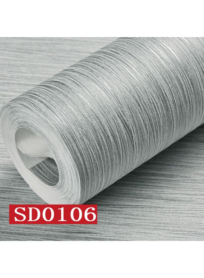 شو وو ورق حائط مزوّد بلاصق ذاتي مضاد للماء رمادي - Image 2