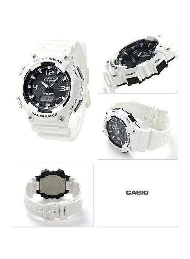 CASIO Men's Youth Water Resistant Analog & Digital Watch AQ-S810WC-7A - 52 mm - White - Image 5