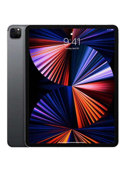 iPad Pro 2021 (5th Generation) 12.9-inch M1 Chip 2TB Wi-Fi Space Gray with Facetime - Middle East Version