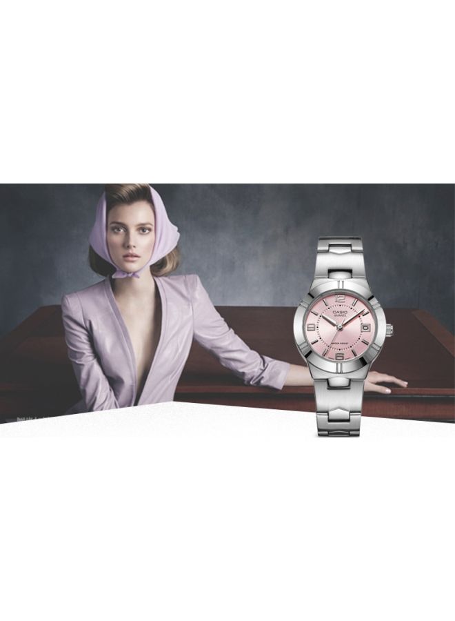 Women's Enticer Analog Watch LTP-1241D-4A - 25 mm - Silver