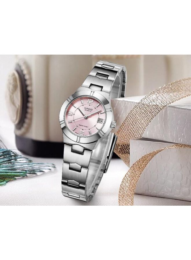 Women's Enticer Analog Watch LTP-1241D-4A - 25 mm - Silver