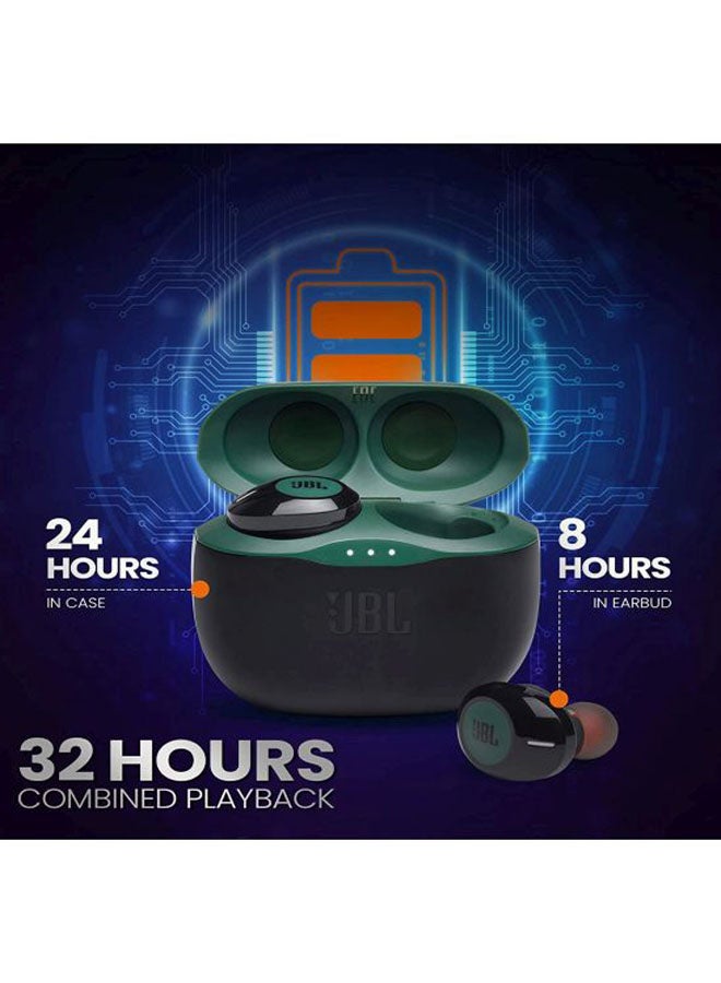 JBL - In-Ear True Wireless Earbuds Green/Black - Image 1
