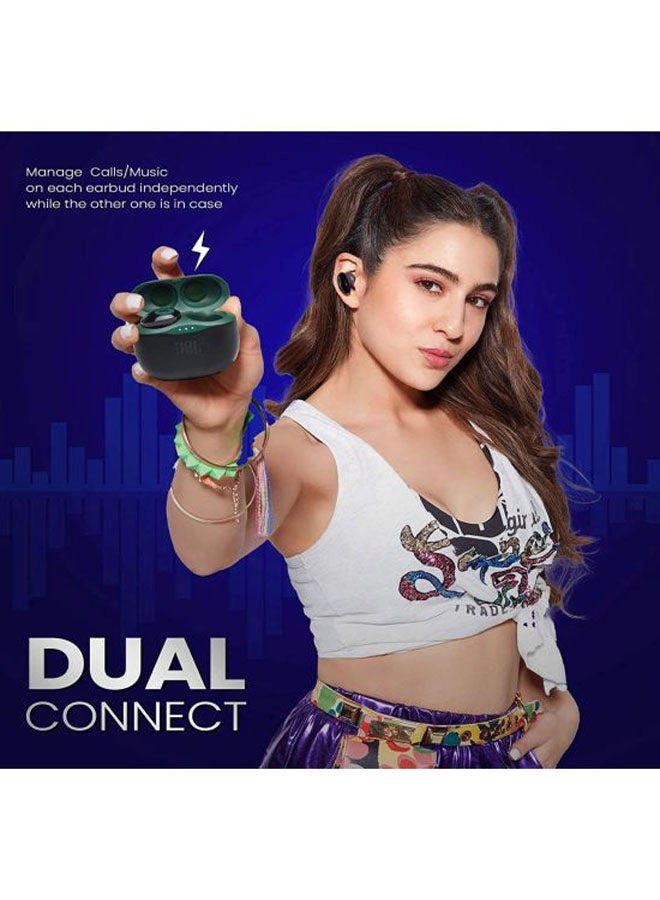 JBL - In-Ear True Wireless Earbuds Green/Black - Image 1