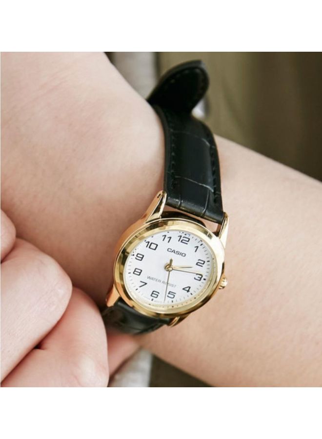 CASIO - Women's Dress Water Resistant Analog Watch LTP-V001GL-7B - 25 mm - Black - Image 1
