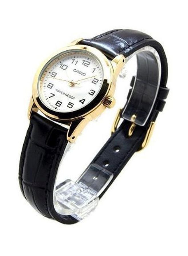 CASIO - Women's Dress Water Resistant Analog Watch LTP-V001GL-7B - 25 mm - Black - Image 1