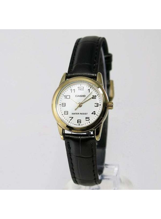 CASIO - Women's Dress Water Resistant Analog Watch LTP-V001GL-7B - 25 mm - Black - Image 1