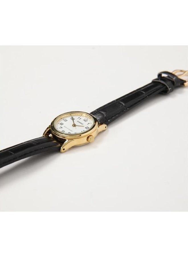 CASIO - Women's Dress Water Resistant Analog Watch LTP-V001GL-7B - 25 mm - Black - Image 1