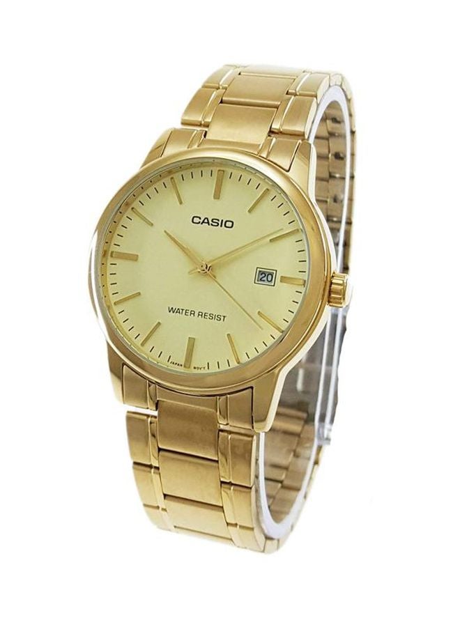 كاسيو ساعة أنالوج مقاومة للماء LTP-V002F-9AUDF - 31 ملم - ذهبي - Image 5
