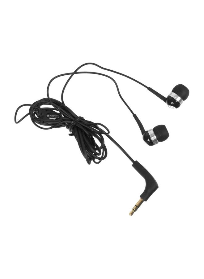 Sennheiser - In-Ear 3.5mm Earphone With Microphone Black - Image 1