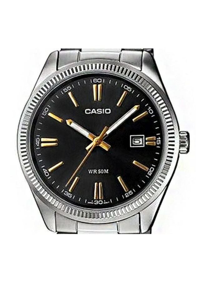Men's Enticer Analog Watch MTP-1302D-1A2 - 39 mm - Silver