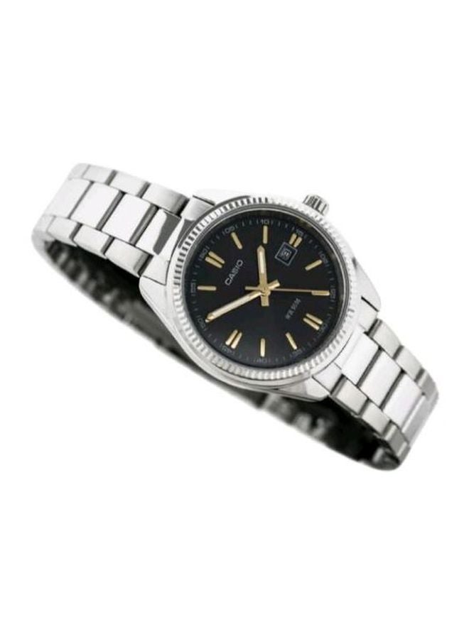Men's Enticer Analog Watch MTP-1302D-1A2 - 39 mm - Silver
