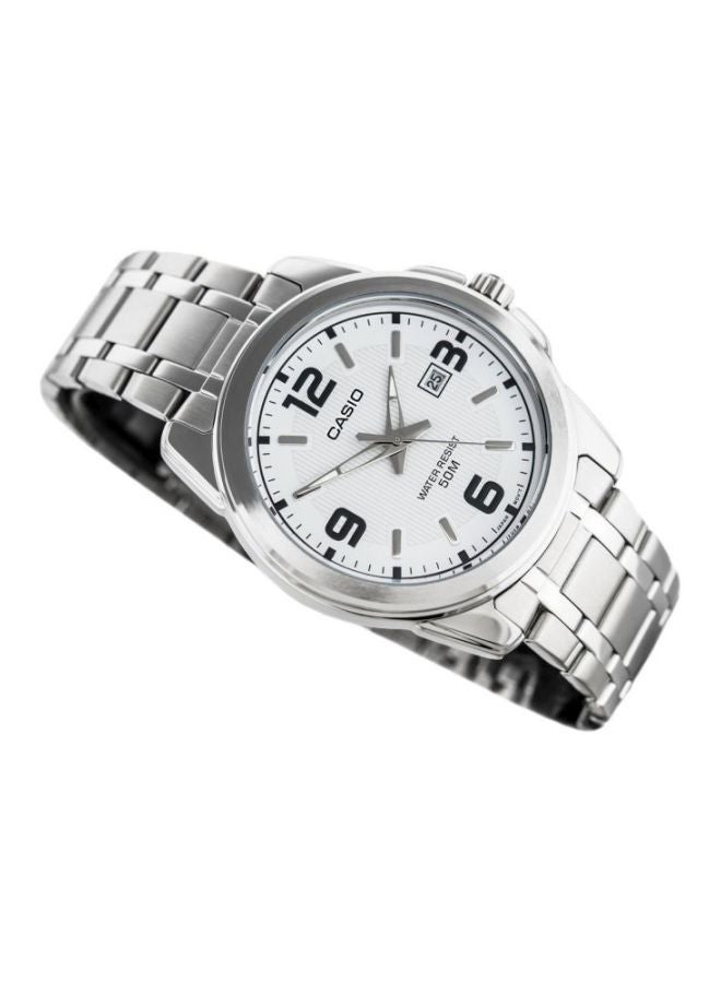 CASIO Men's Enticer Analog Watch MTP-1314D-7A - 50 mm - Silver - Image 5
