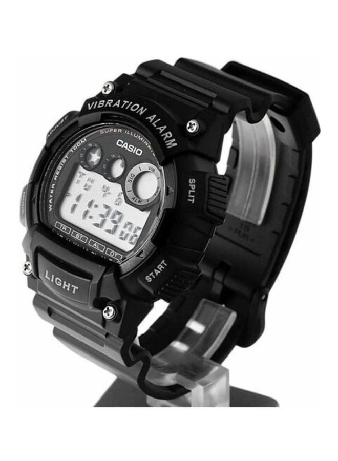 CASIO Men's Water Resistant Digital Watch W-735H-1A - 51 mm - Black - Image 3