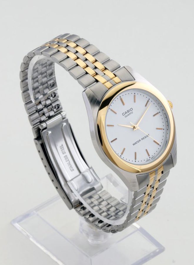 CASIO Women's Enticer Analog Watch LTP-1129G-7A - 26 mm - Silver/Gold - Image 4