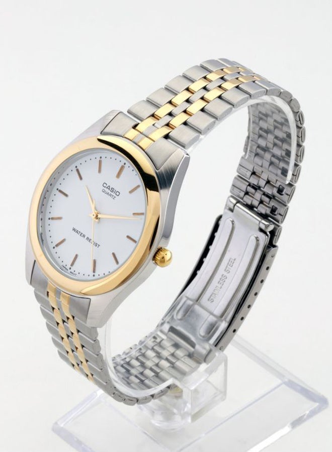 CASIO Women's Enticer Analog Watch LTP-1129G-7A - 26 mm - Silver/Gold - Image 5