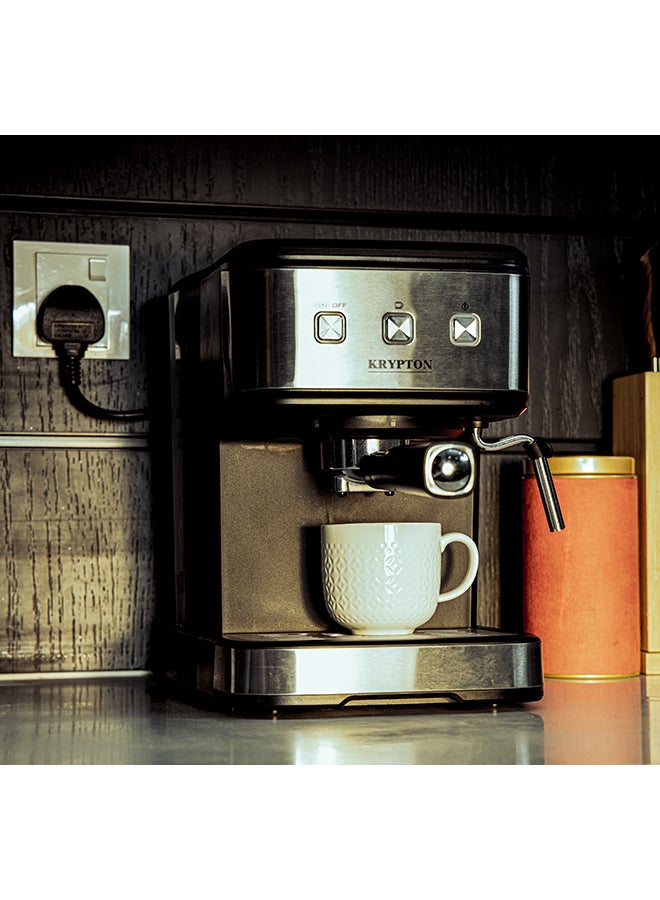 KRYPTON Cappuccino Maker 1.5 L 850 W KNCM6231 Black/Silver  - Image 3
