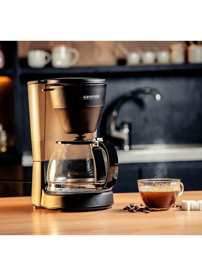 KRYPTON Filter Coffee Machine 1.25 L 600 W KNCM6232 Black  - Image 5